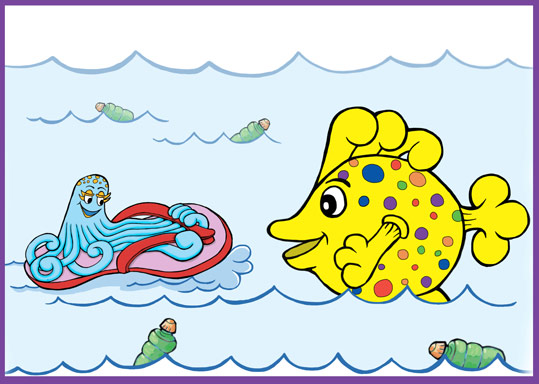Fishy Tales Octopus & Goldie